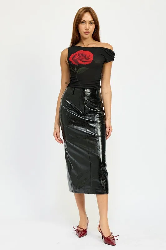 Gabrielle Fitted Pencil Skirt