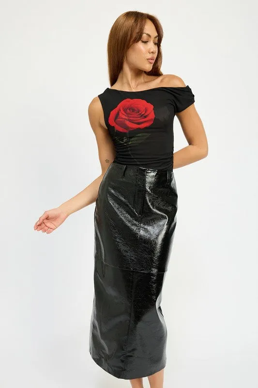 Gabrielle Fitted Pencil Skirt