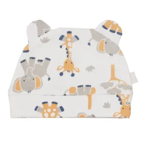 Giraffe and elephant hat: Size 6-12M