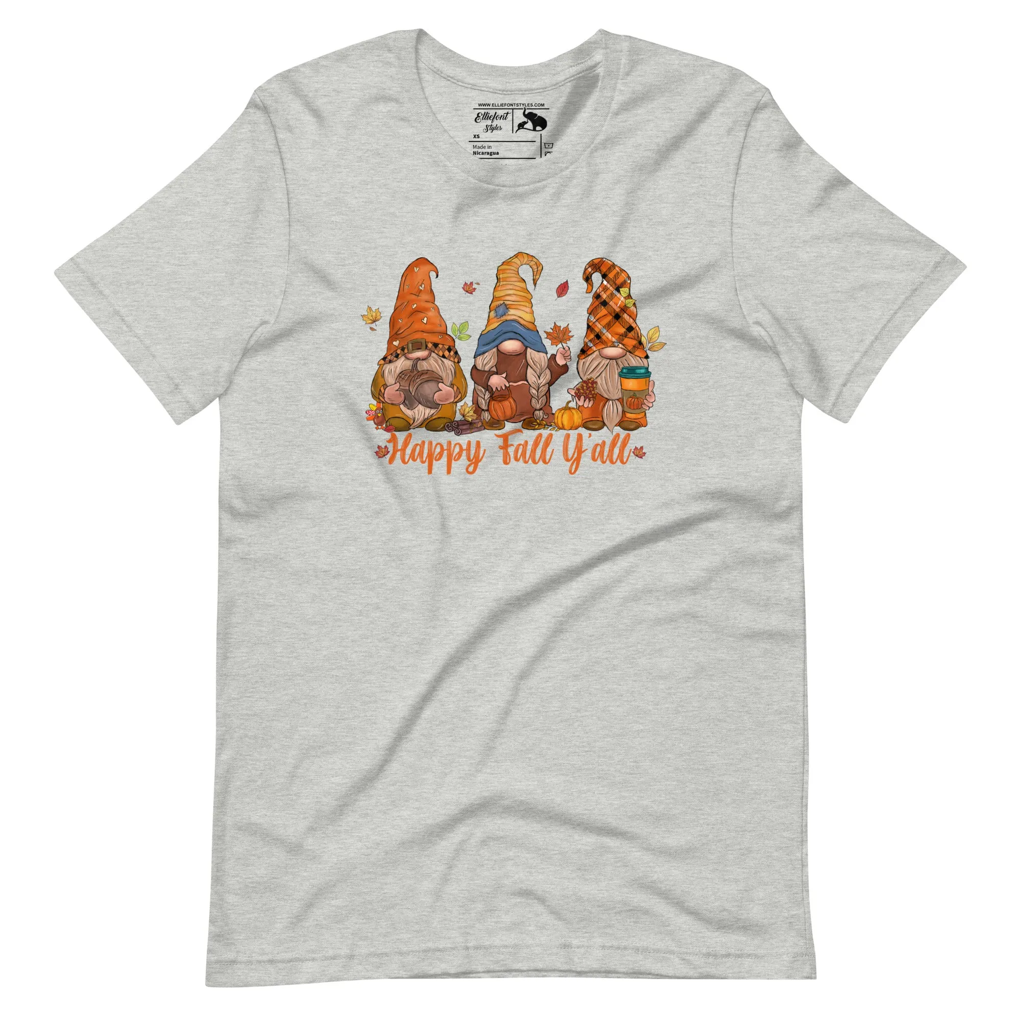 Gnome Happy Fall Y'all Shirt