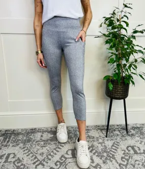 Grey Kendall & Kylie High Waisted Leggings