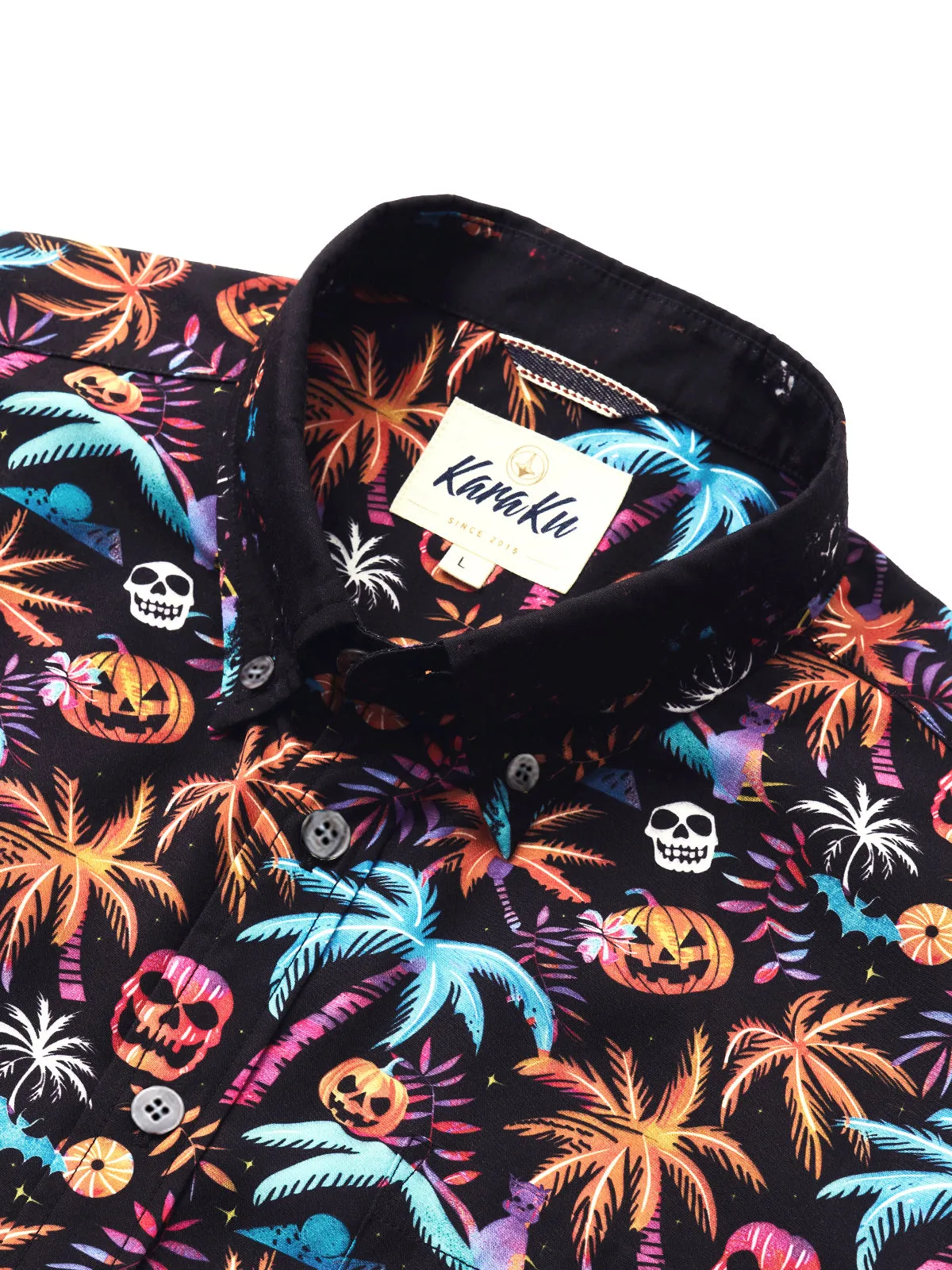 Hawaiian Halloween Fusion Style Shirt