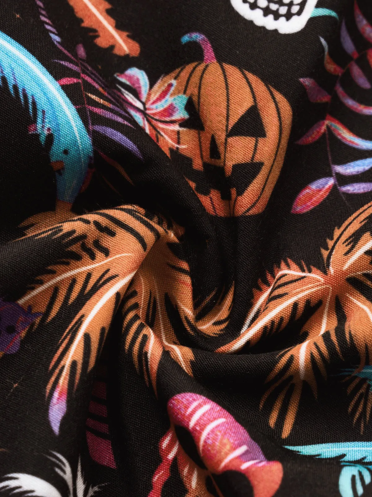 Hawaiian Halloween Fusion Style Shirt