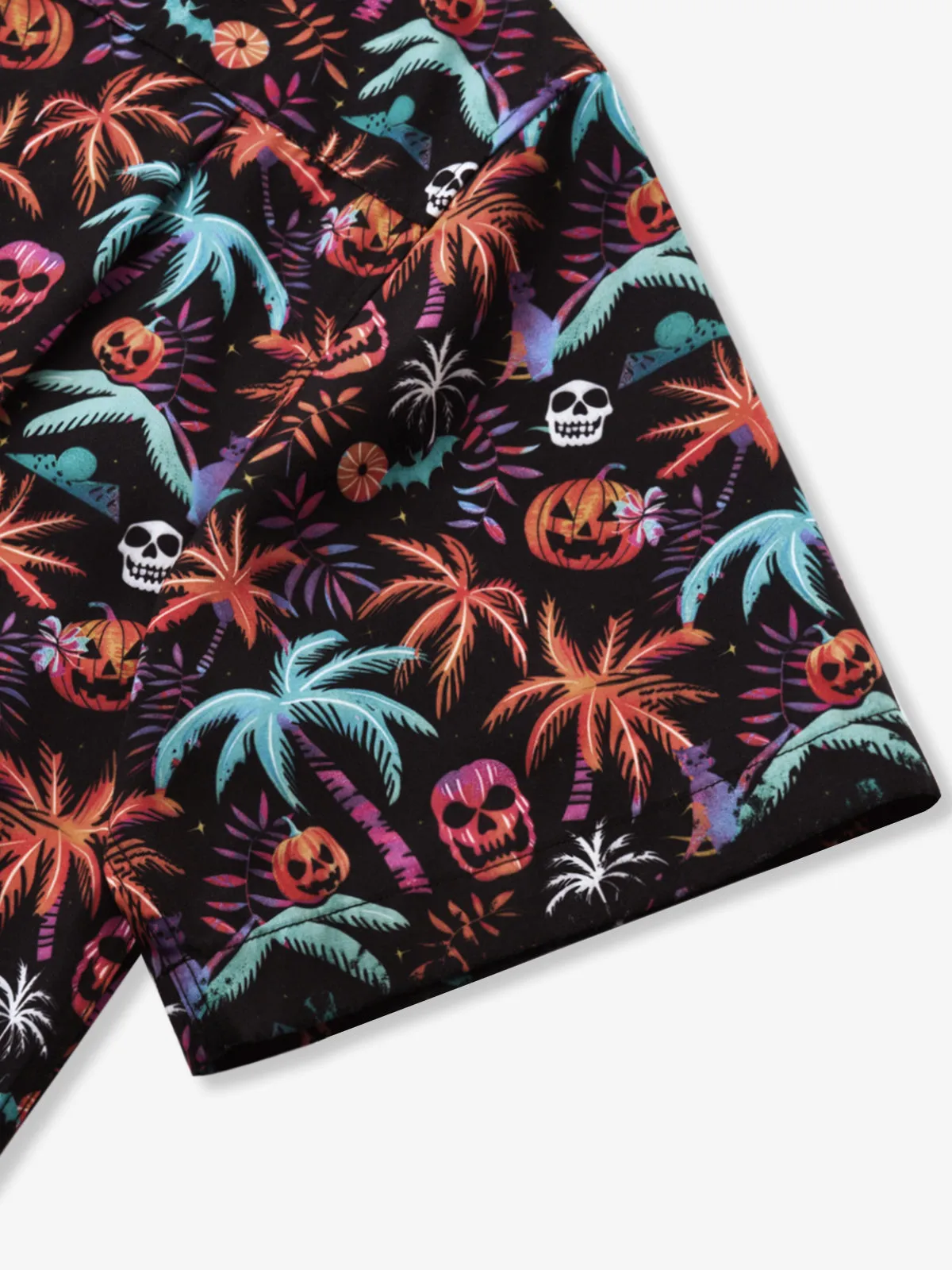 Hawaiian Halloween Fusion Style Shirt