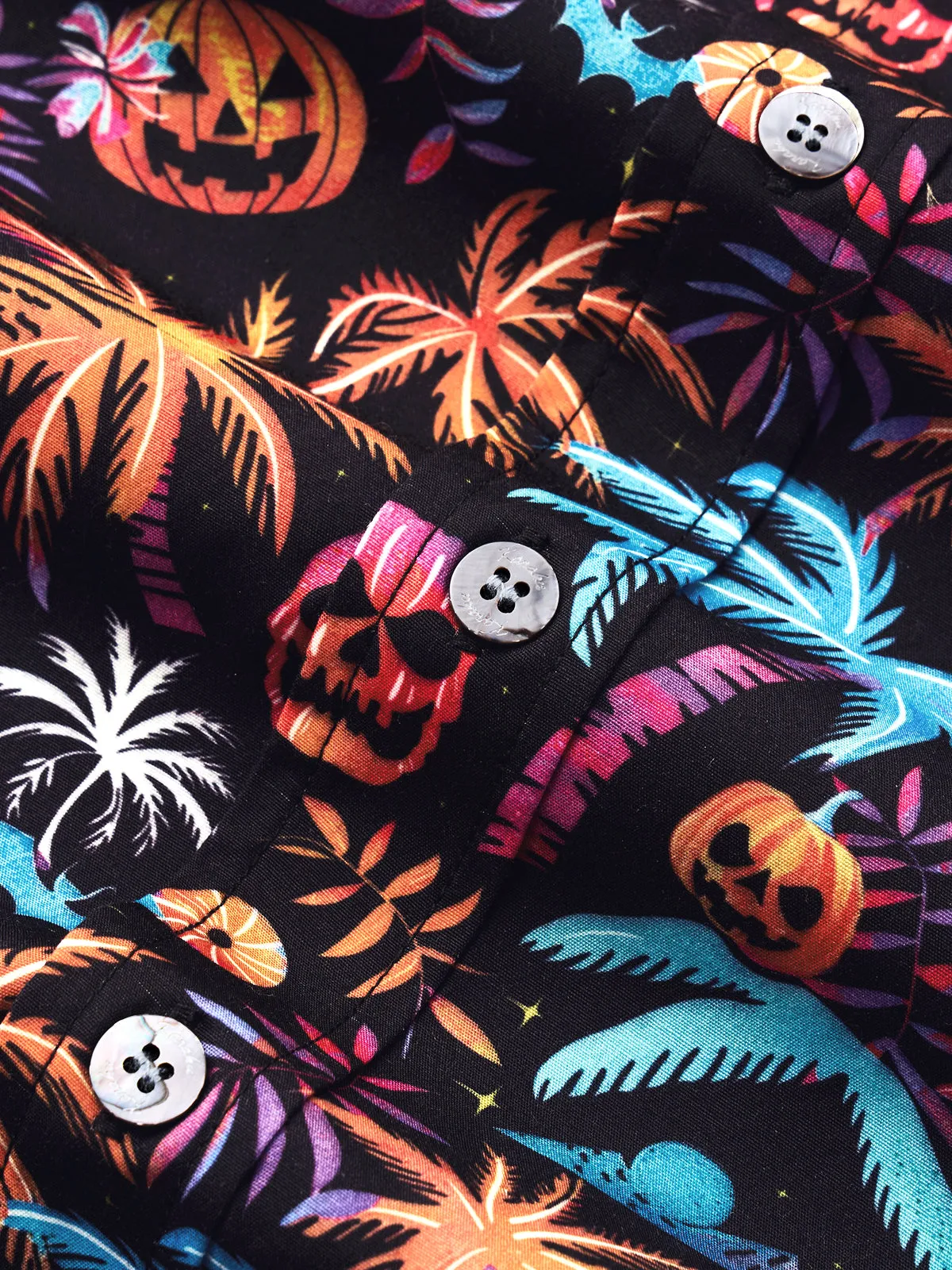 Hawaiian Halloween Fusion Style Shirt