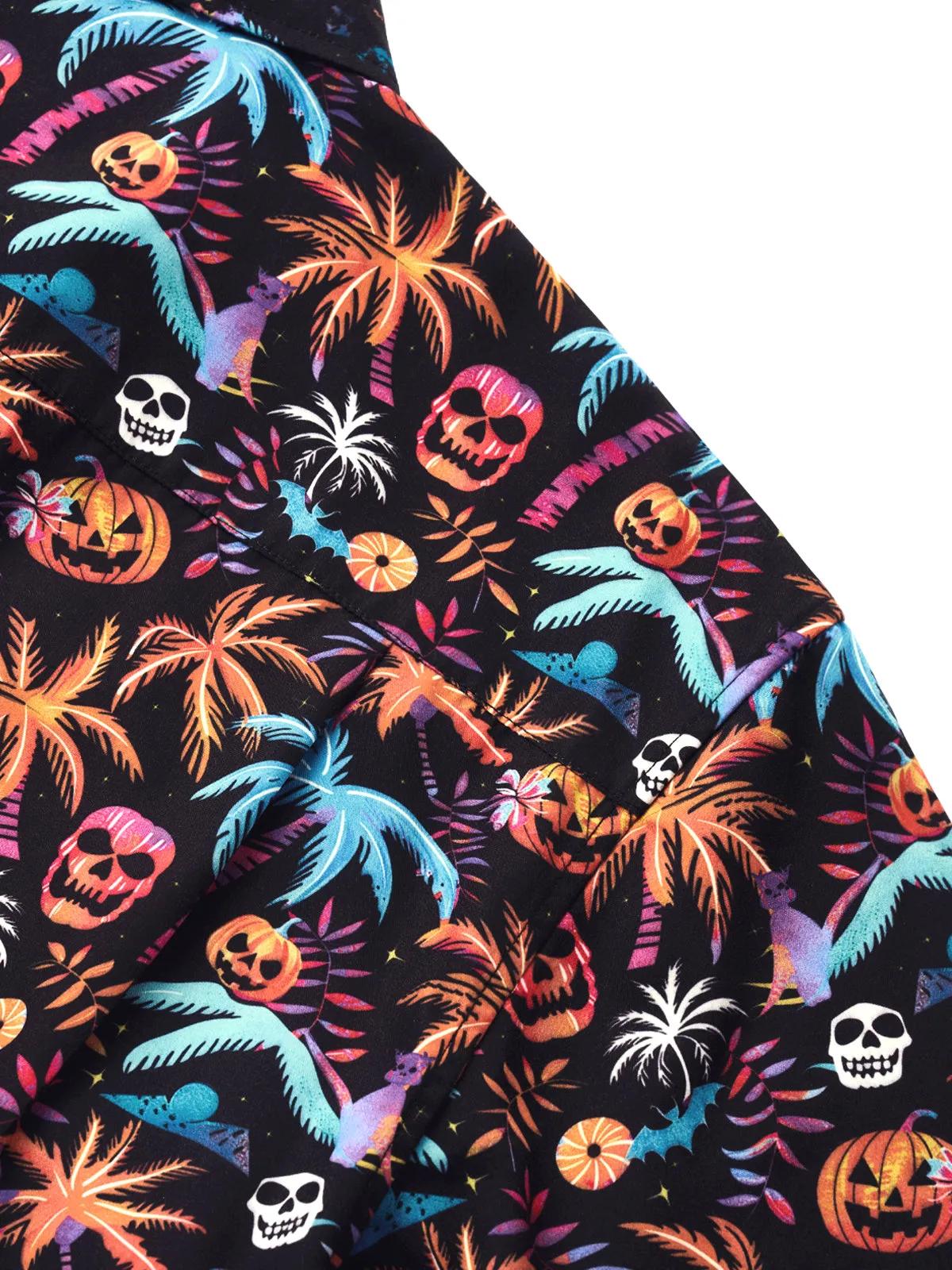 Hawaiian Halloween Fusion Style Shirt