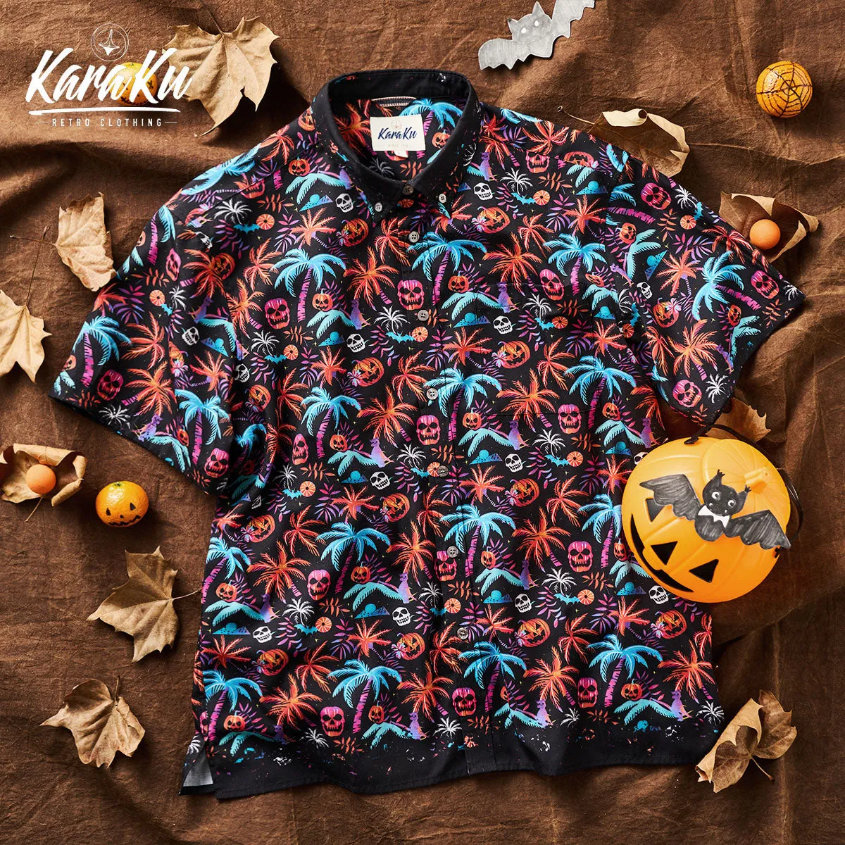 Hawaiian Halloween Fusion Style Shirt