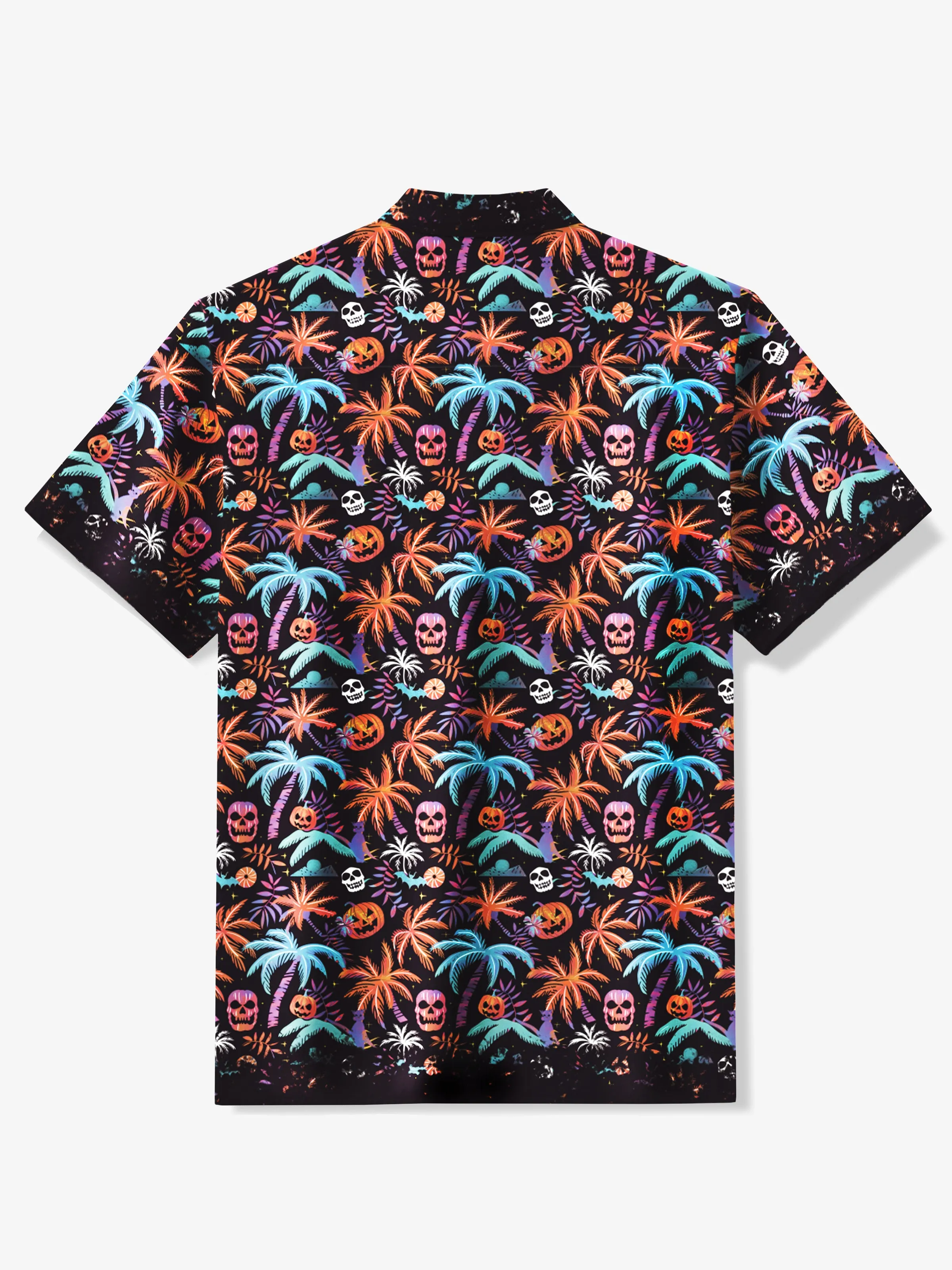 Hawaiian Halloween Fusion Style Shirt