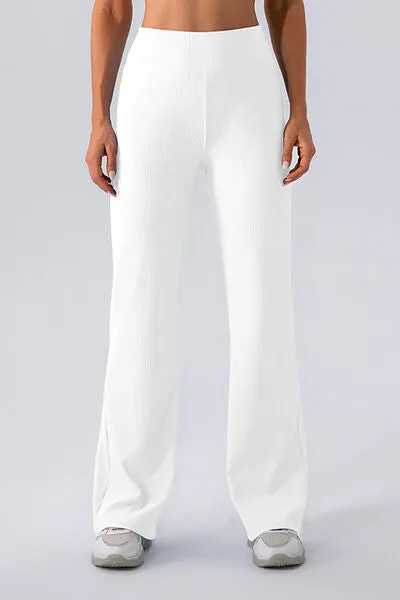 High Waist Straight Active Pants