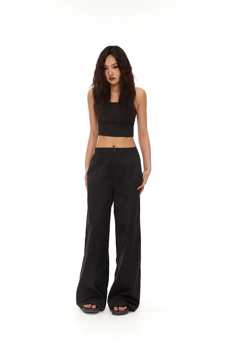 High Waist Wide Leg Pants