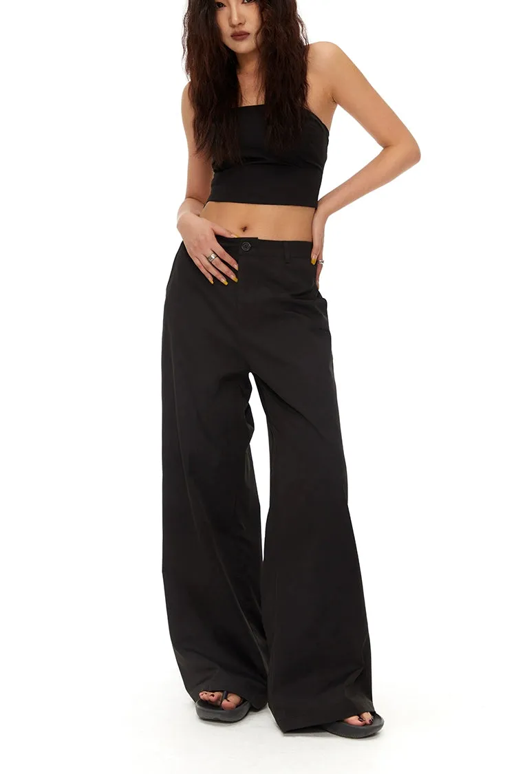 High Waist Wide Leg Pants