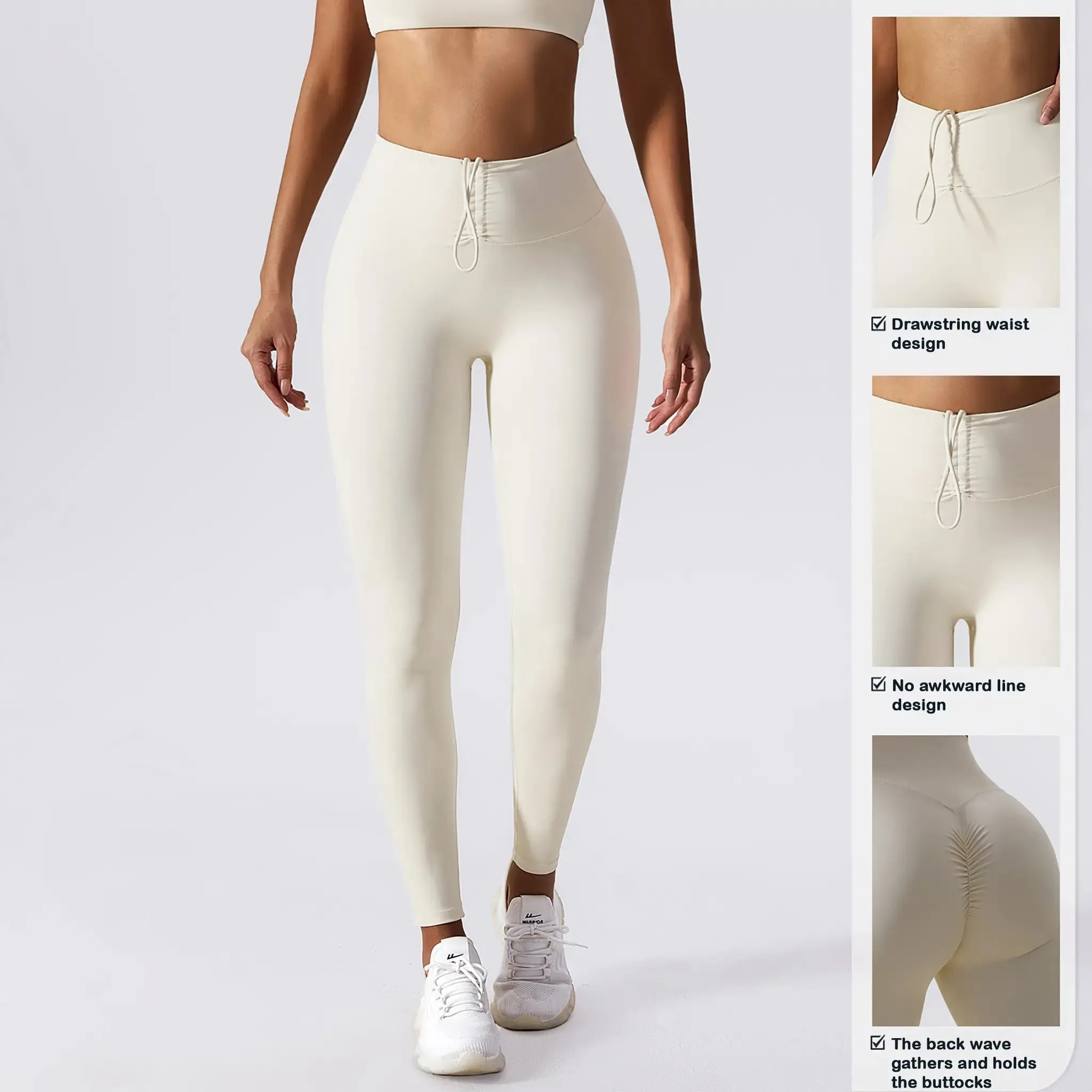 High Waist Yoga Pants Quick-dry Hip Raise