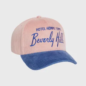 Homme Hotel Corduroy Hat Pink