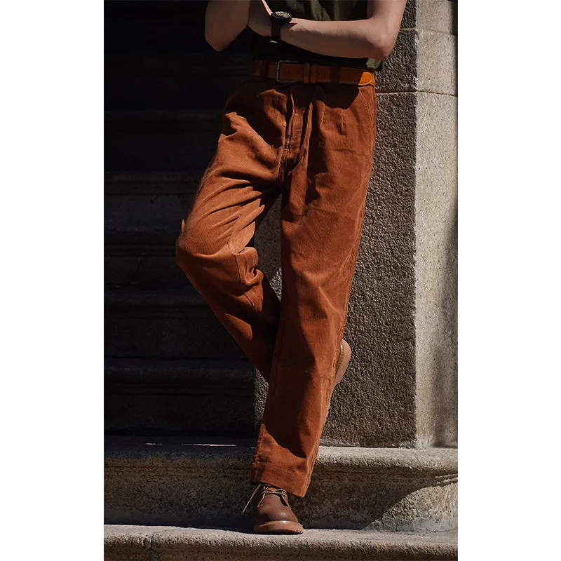 Japanese Retro Corduroy Wide-leg Pants