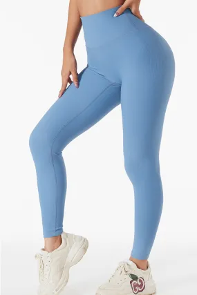 'Joey' High Waist Contracting Ribbed Yoga Pants (5 Colors)