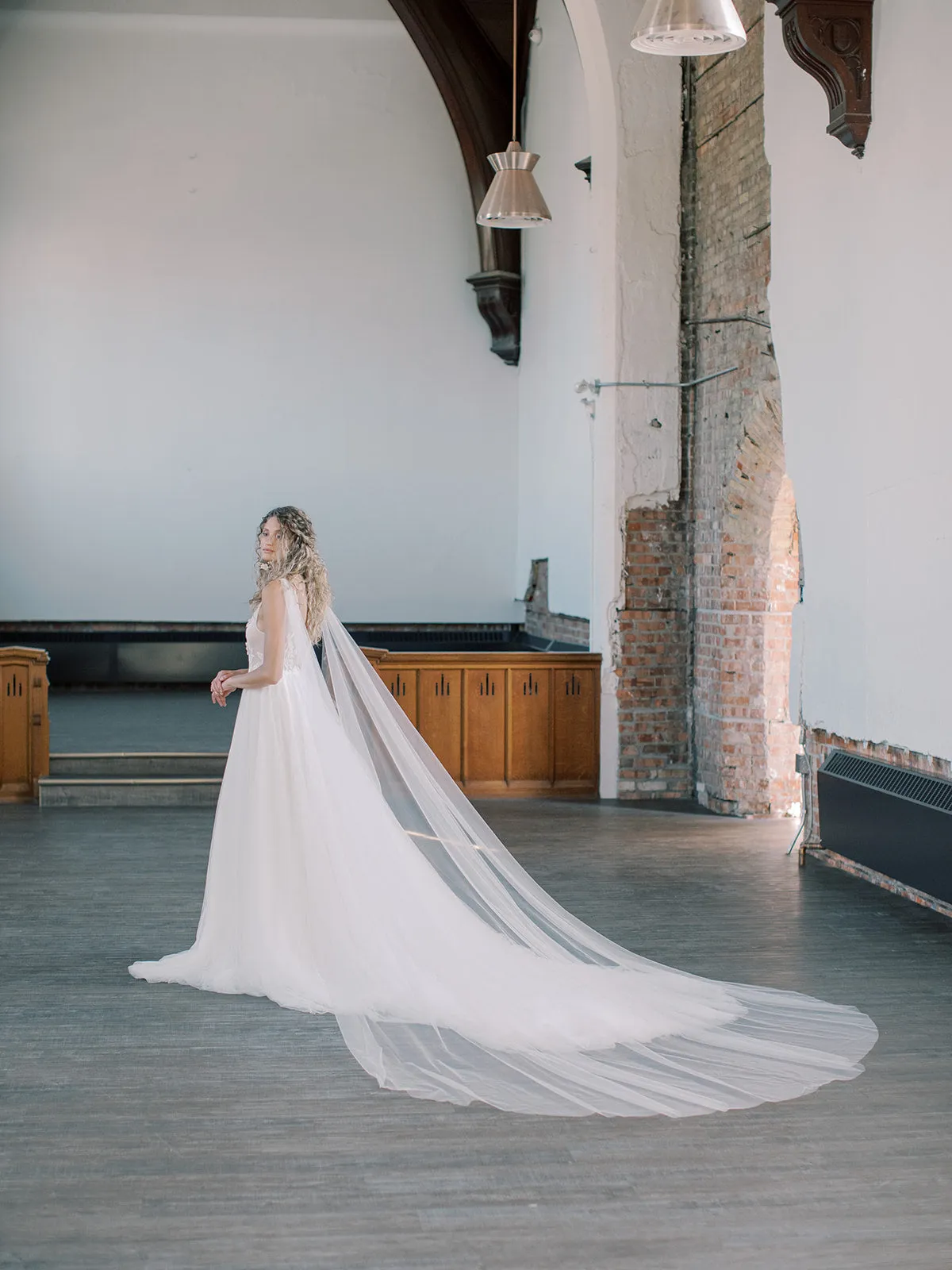 KAYA | Bridal Cape Veil