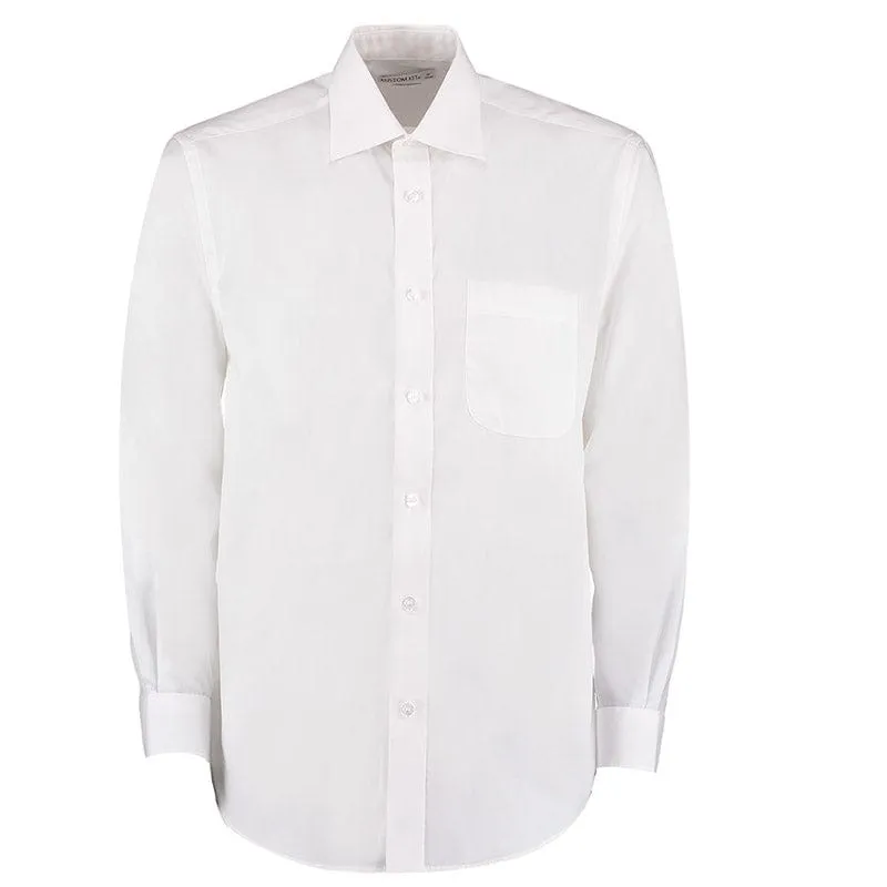 Kustom Kit KK104 Men's Long Sleeve Business Shirt