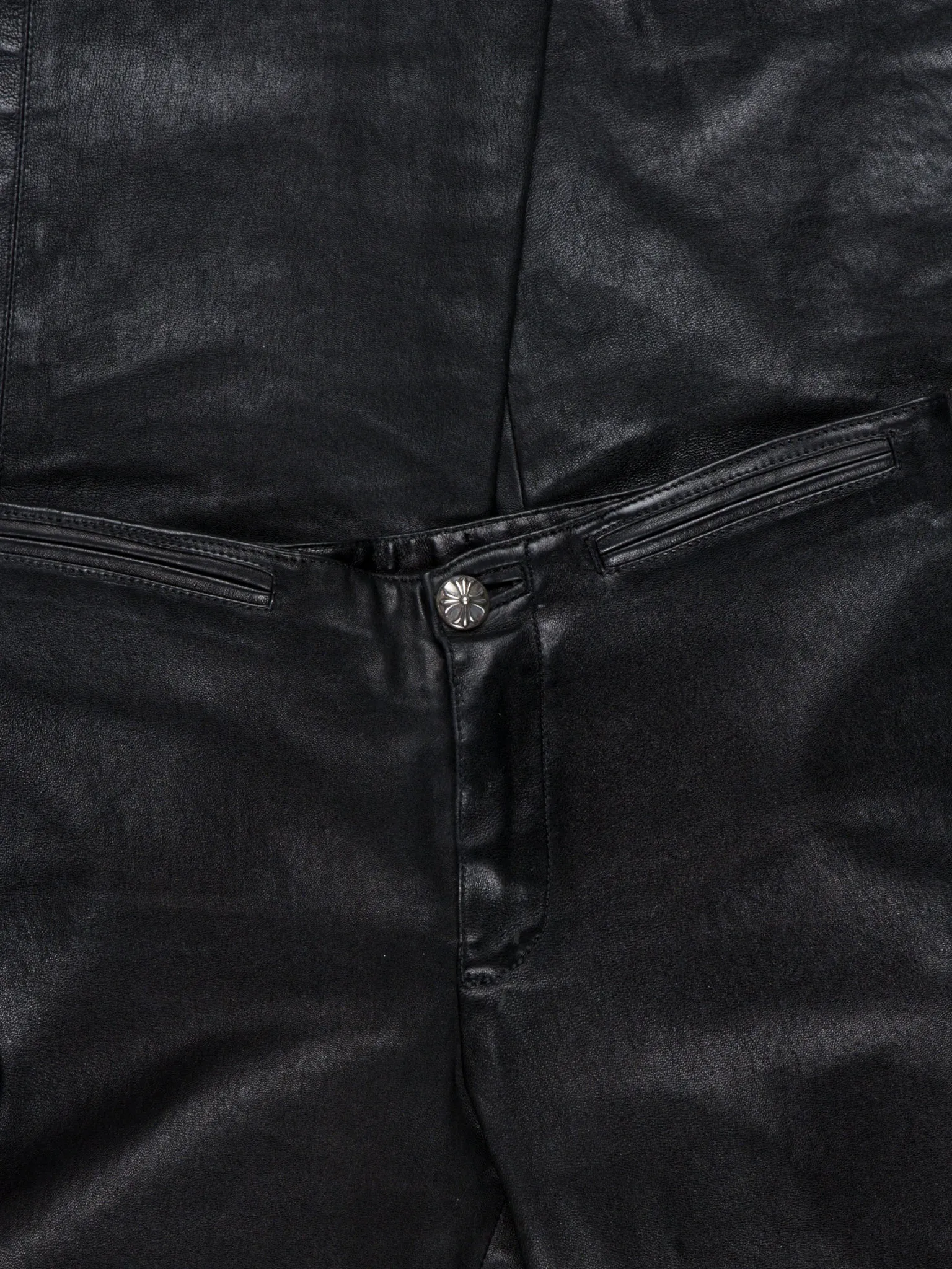 Leather Flerknee Trousers