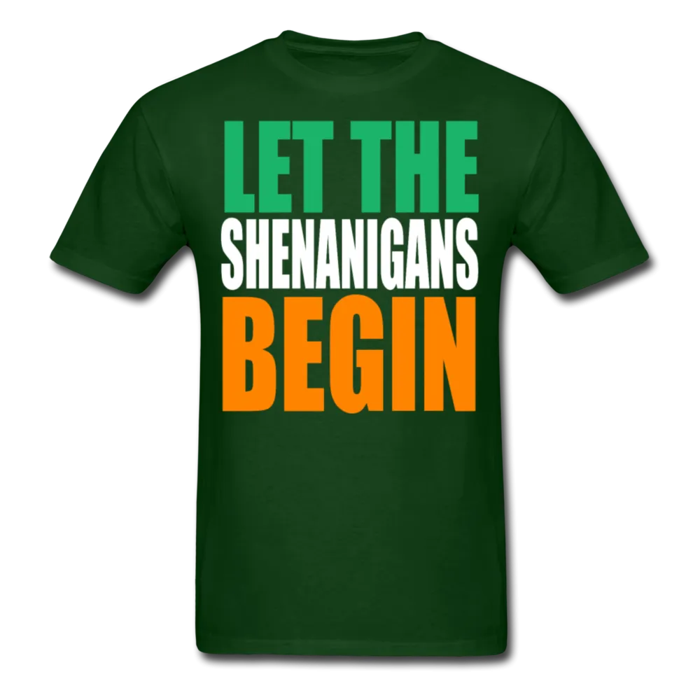 Let The Shenanigans Begin Men's T-Shirt