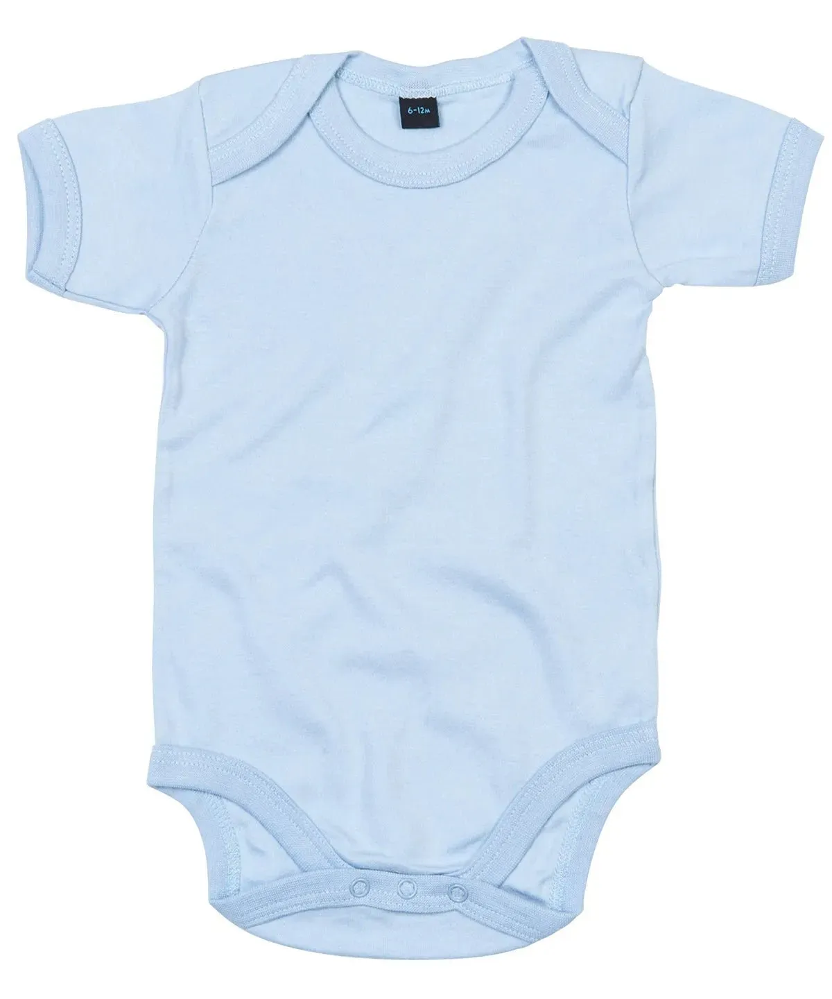 Light Blue Organic Cotton Bodysuit