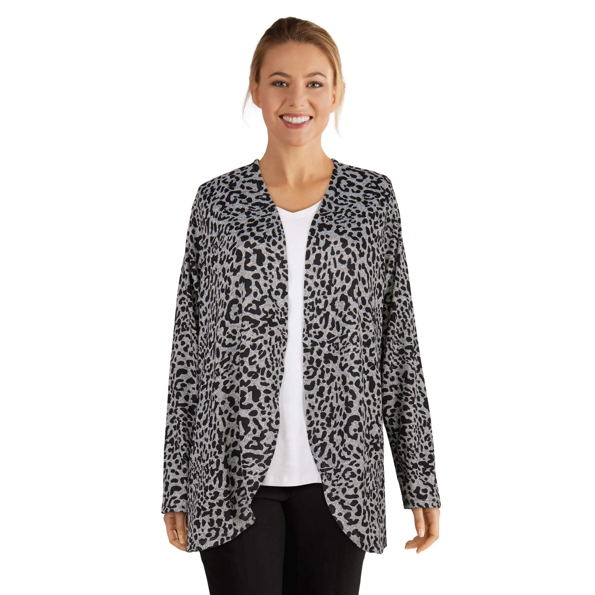 lily morgan Women's City Chic Open Front Cardigan