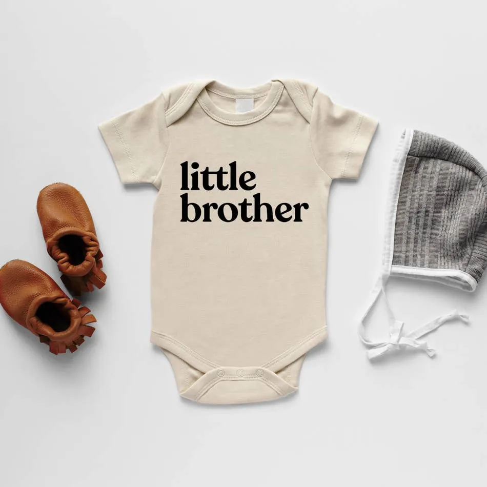 Little Brother Onesie - Cream