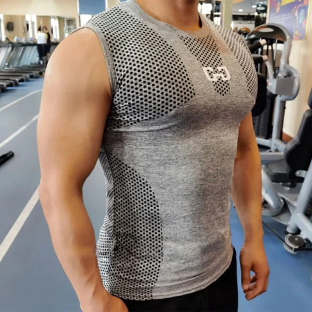 Long Sleeve T-shirt Men Running Sport Cotton Shirt Gym Fitness Training Shirt Male Bodybuilding Tee Tops