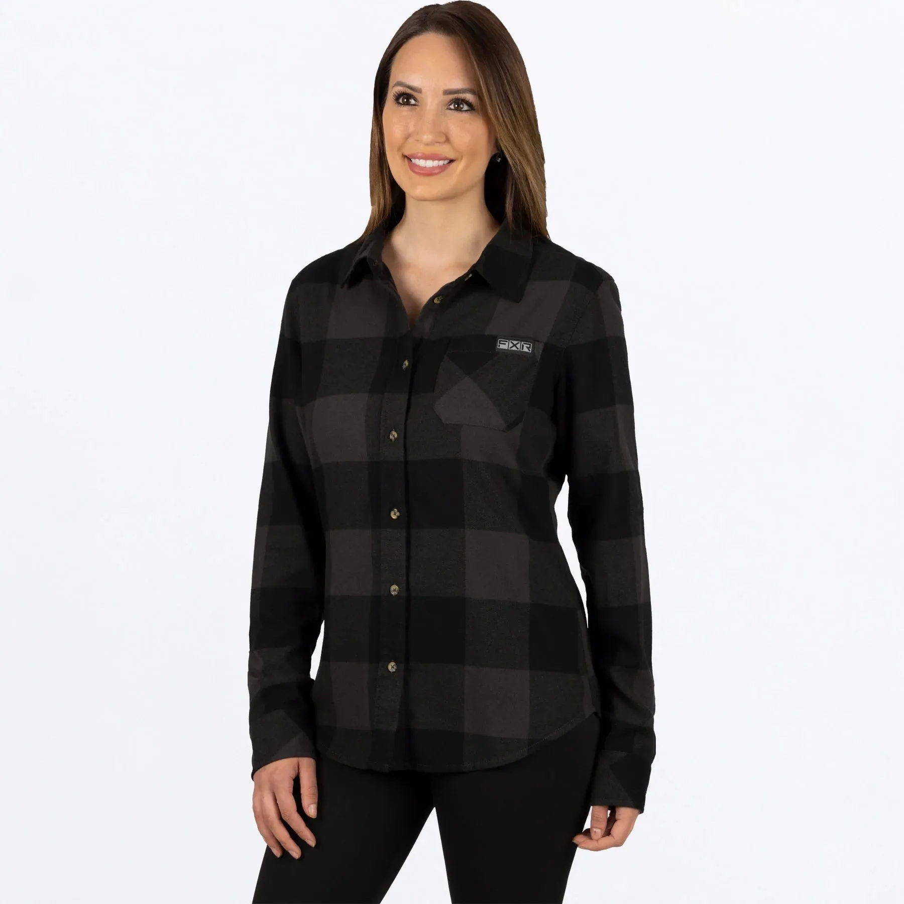 Long-Sleeved Shirt - FXR Women's Timber Flannel Shirt, 231209