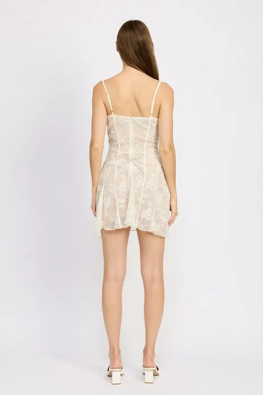 Lucie Lace Mini Dress