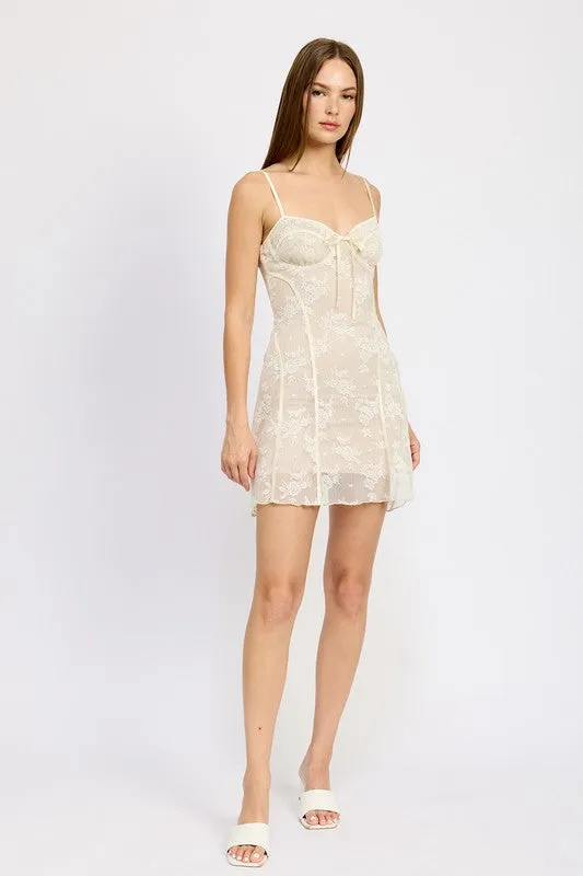 Lucie Lace Mini Dress