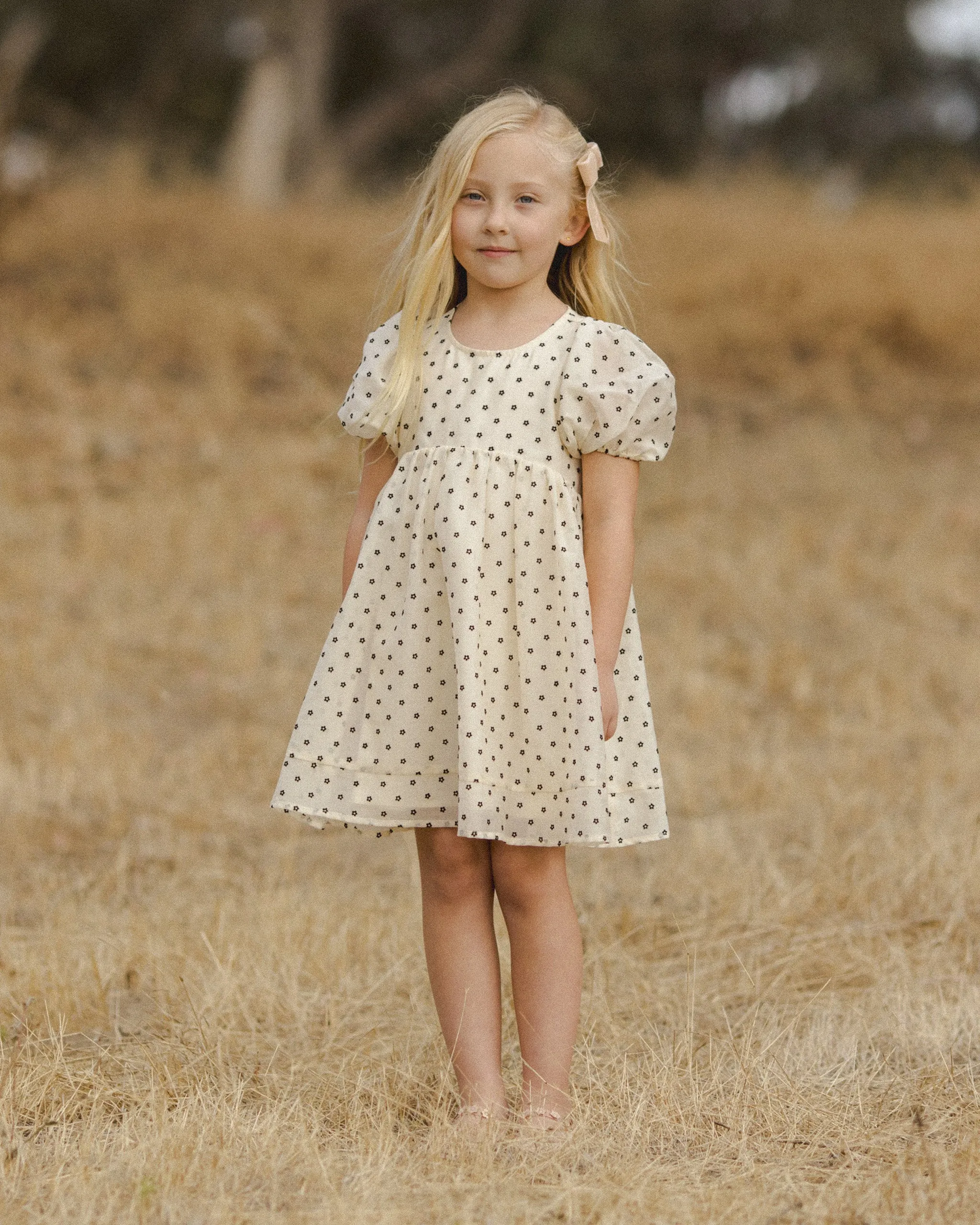 Luna Dress || Flocked Daisy - Noralee