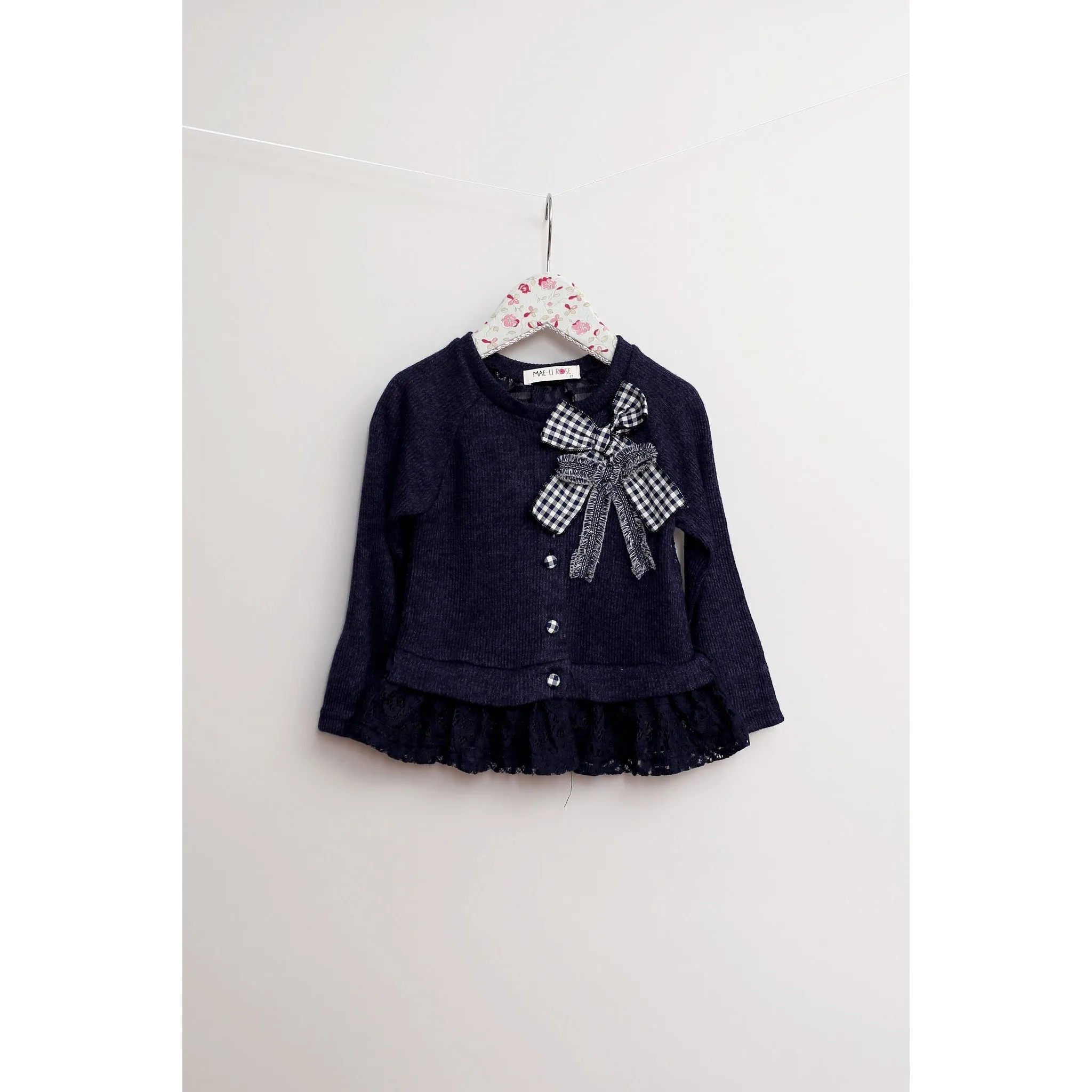 Maeli Rose Navy Cardigan