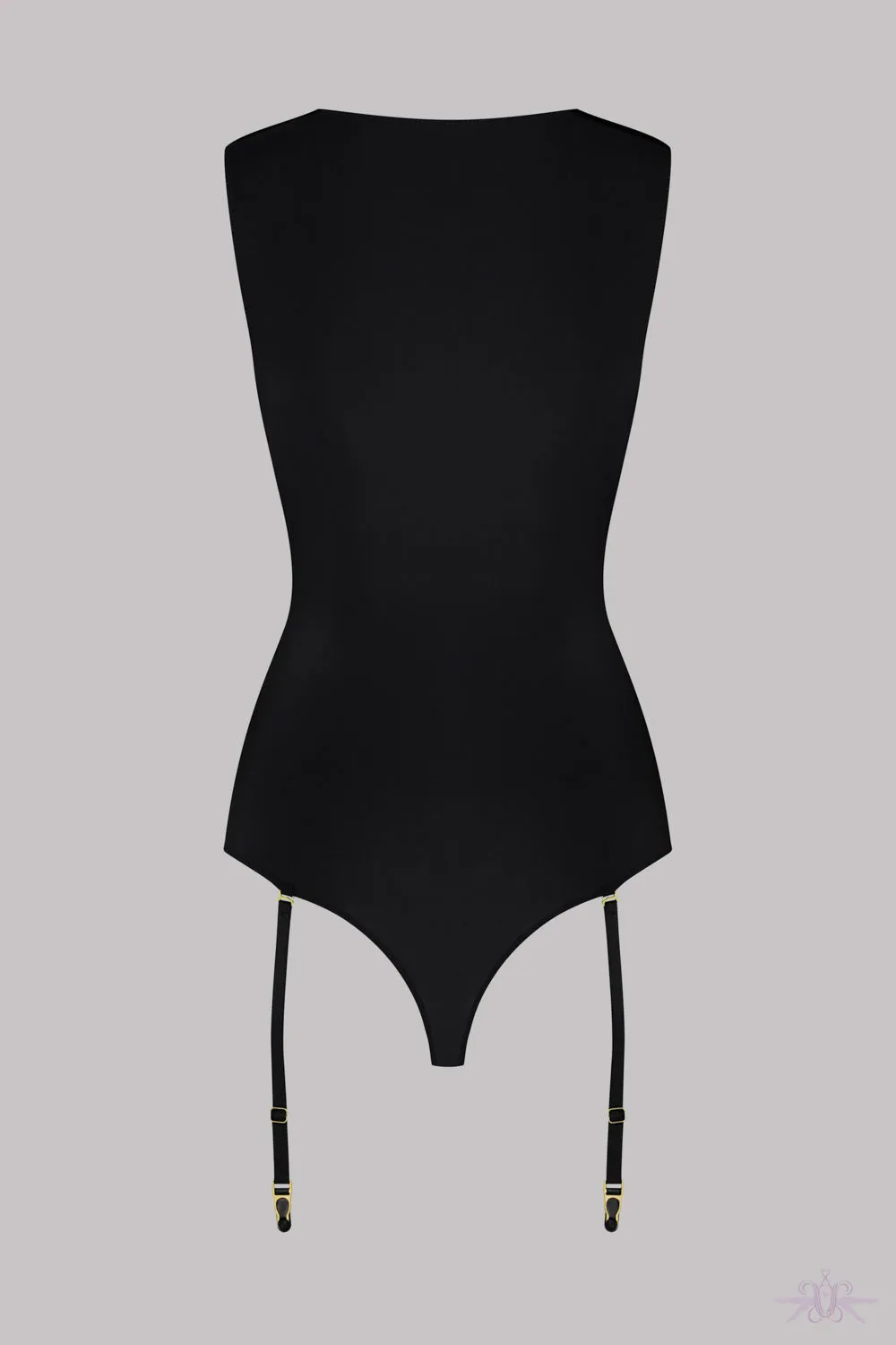 Maison Close Madame Reve Bodysuit with Suspenders