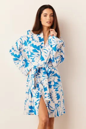 Meadow Classic Short Robe | Serene