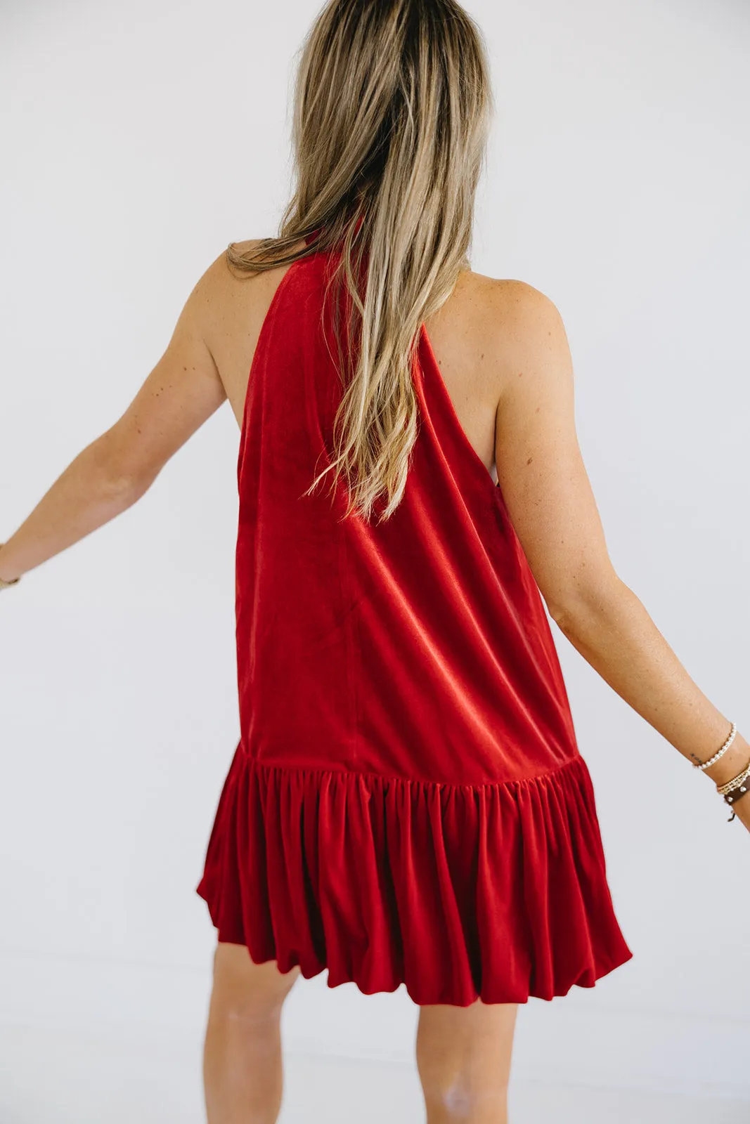 Megan Mini Dress - Red