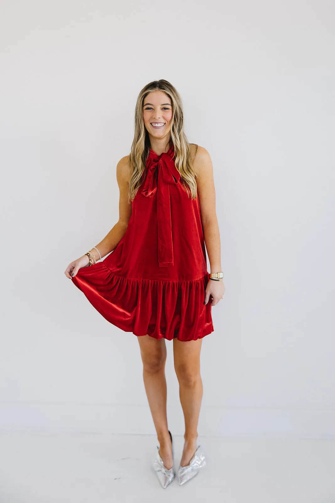 Megan Mini Dress - Red