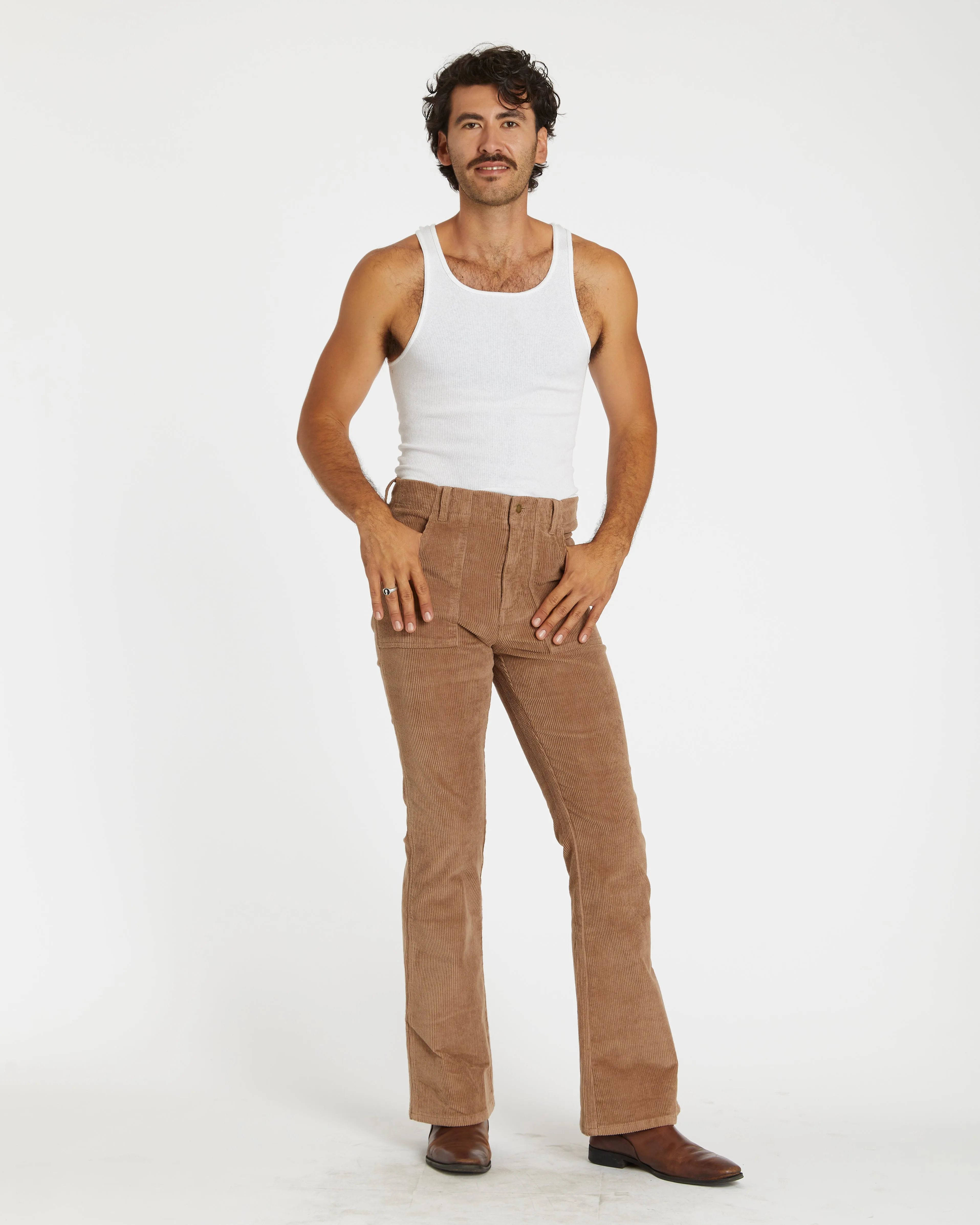 Men's Bell Bottom (Brown)