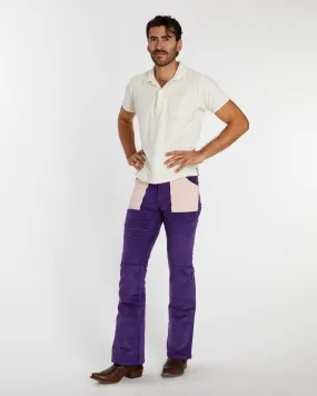 Men's Bell Bottom (Plum/Powder Pink)