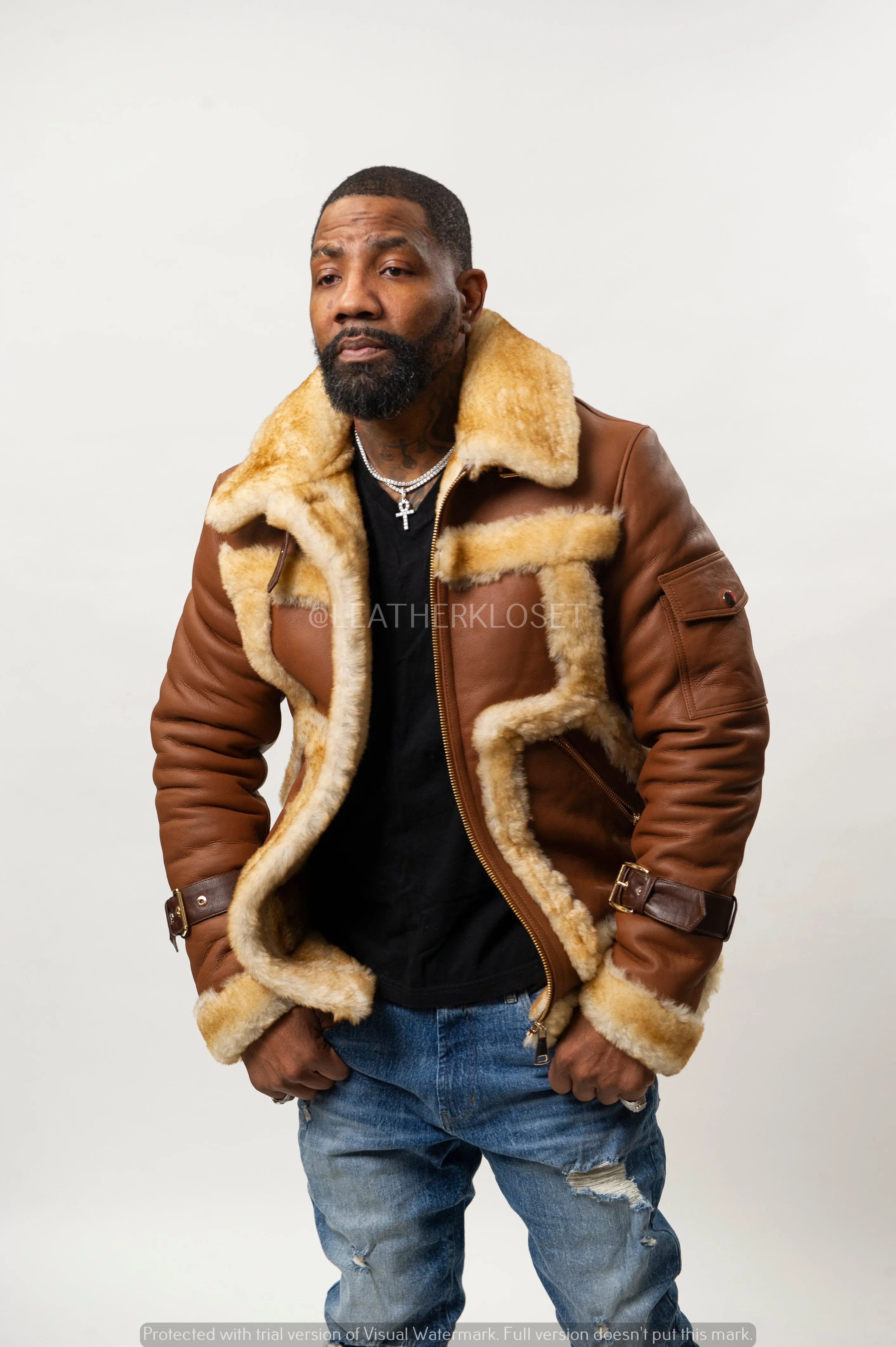 Men's Carter Shearling Jacket