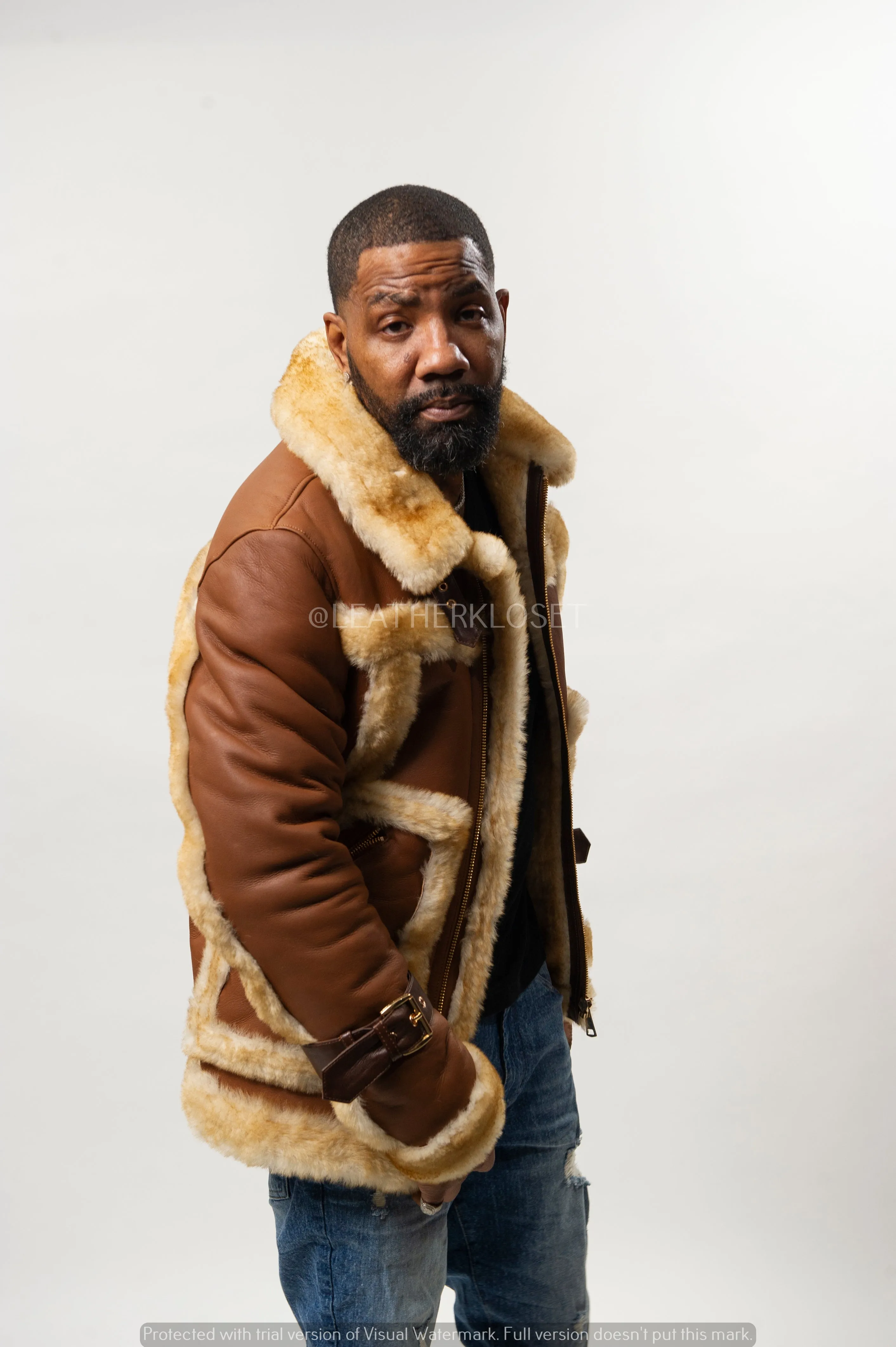 Men's Carter Shearling Jacket