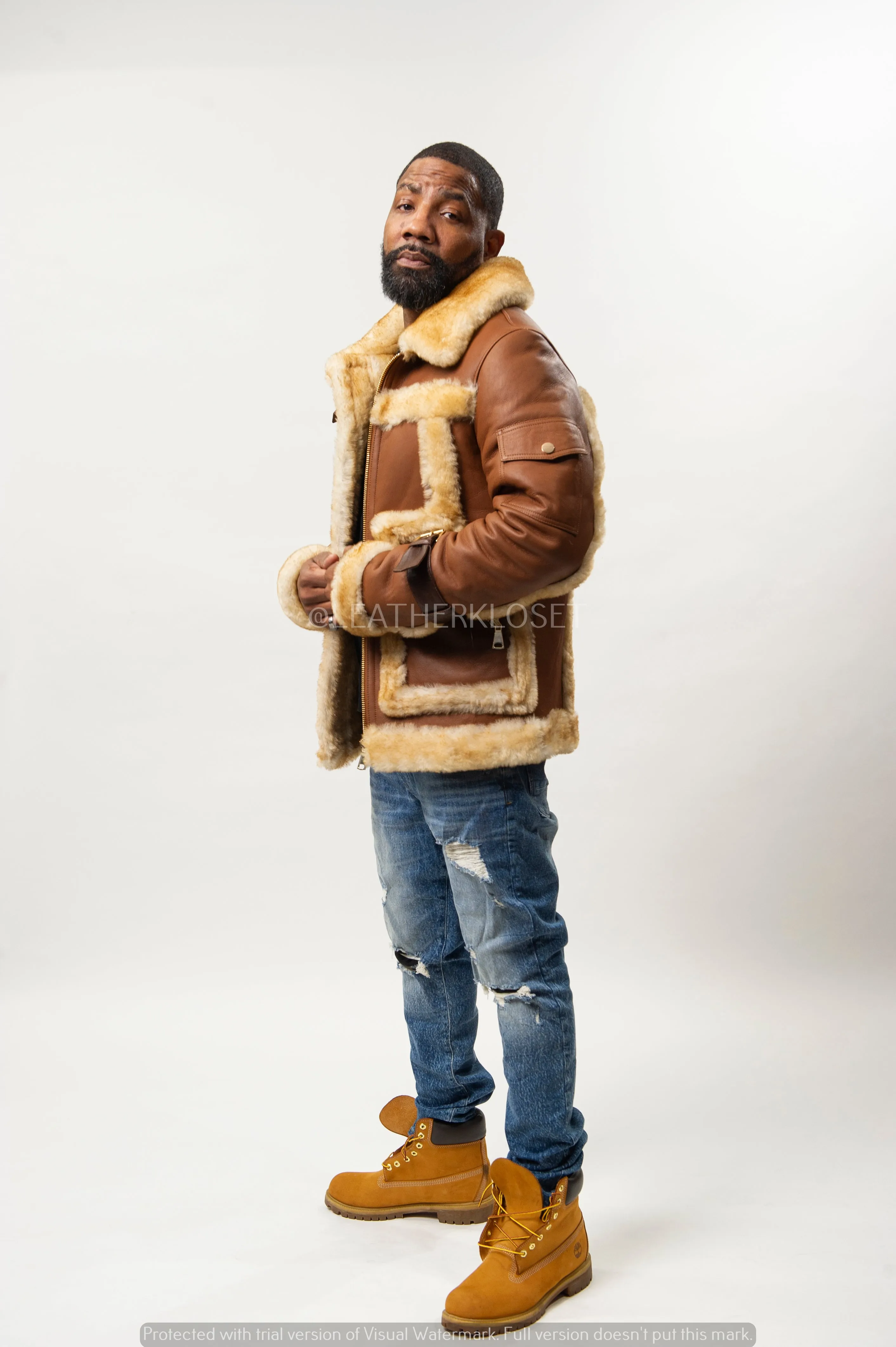 Men's Carter Shearling Jacket