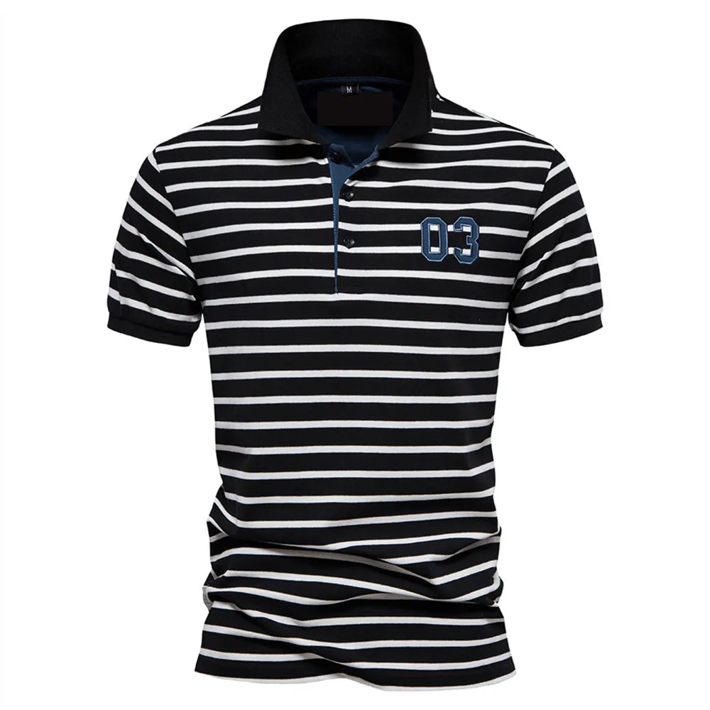 Men's Classic Polo Summer Casual Short Sleeve T-Shirt | PS629