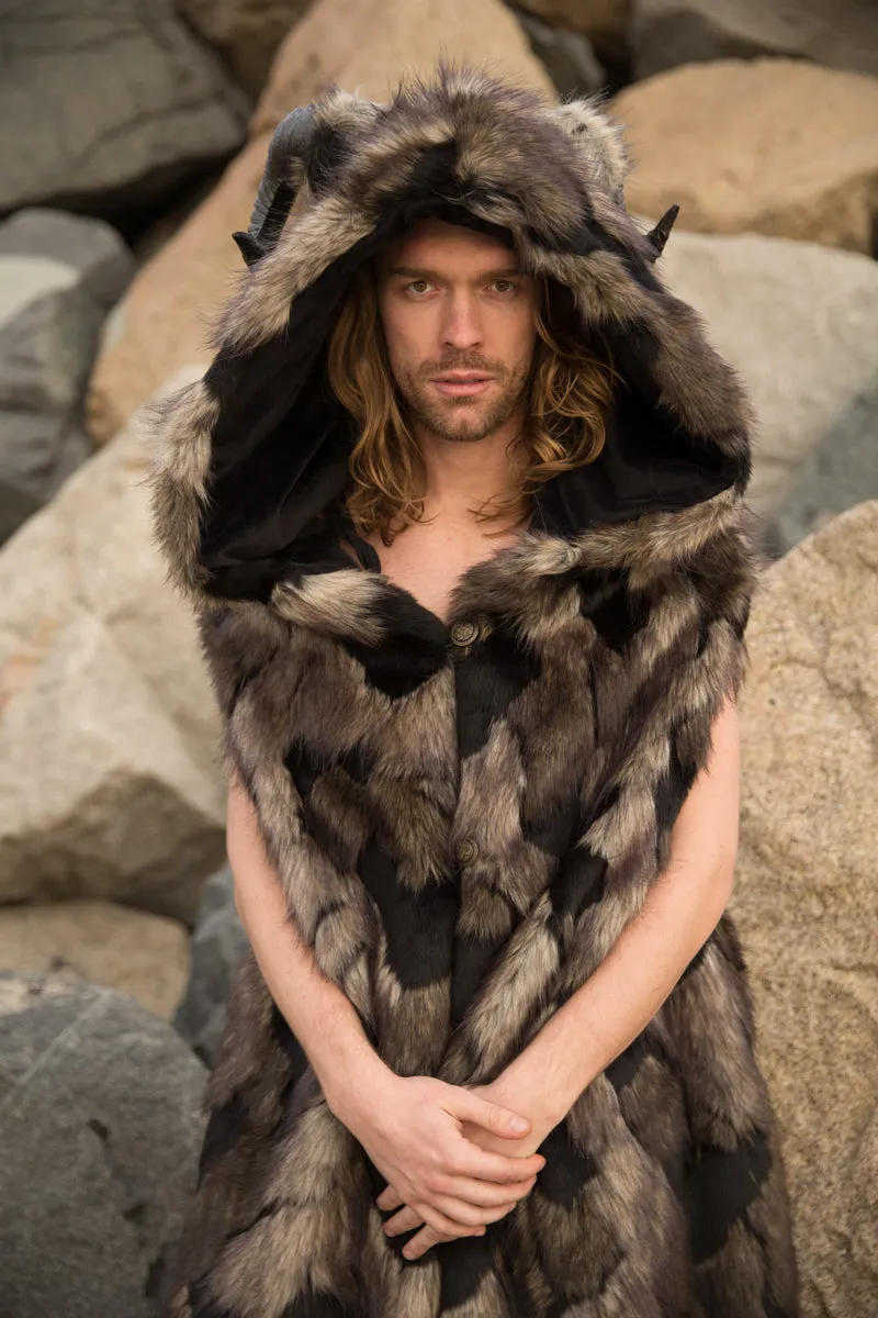 Men's Horned Cape "Bandersnatch"