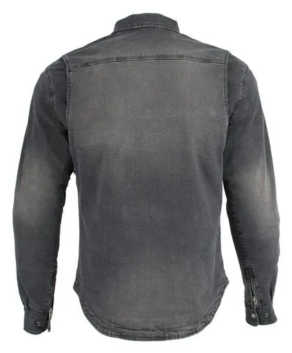 Milwaukee Performance MPM1620 Men's Armored Denim Biker Shirt with Aramid® by DuPont™ Fibers