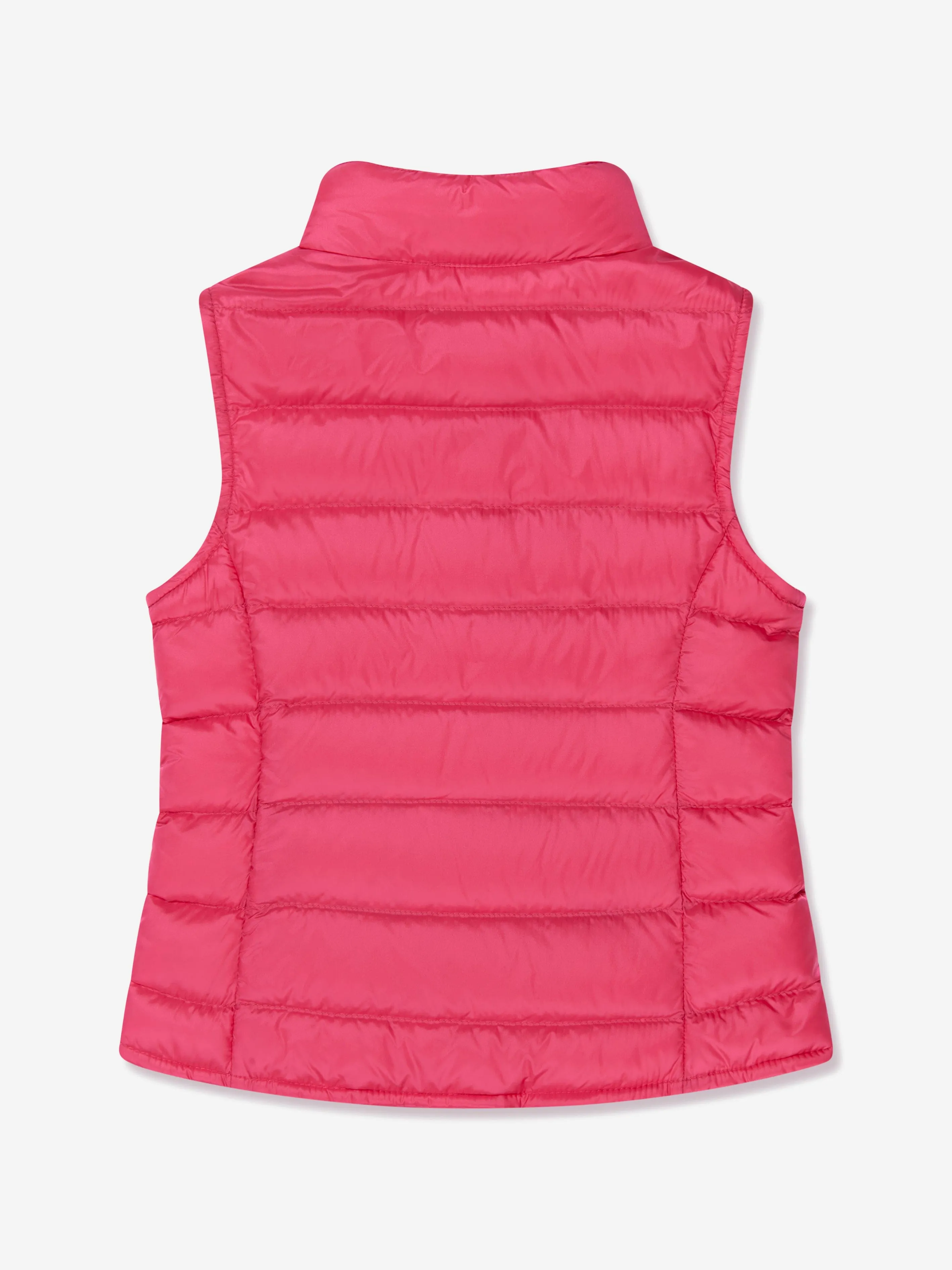 Moncler Enfant Girls Down Padded Liane Gilet in Red