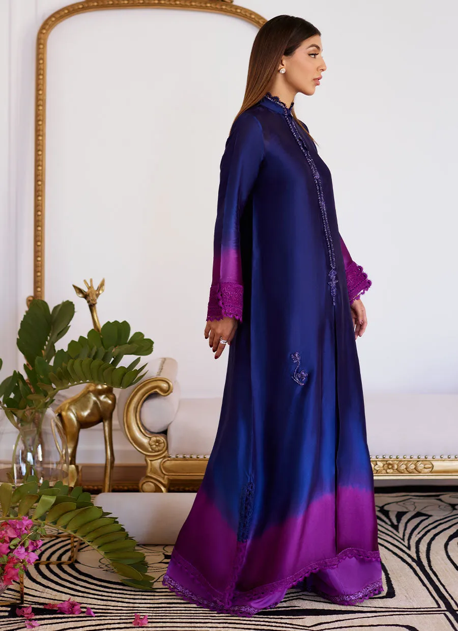 Morgana Ombre Shisha Silk Long Shirt