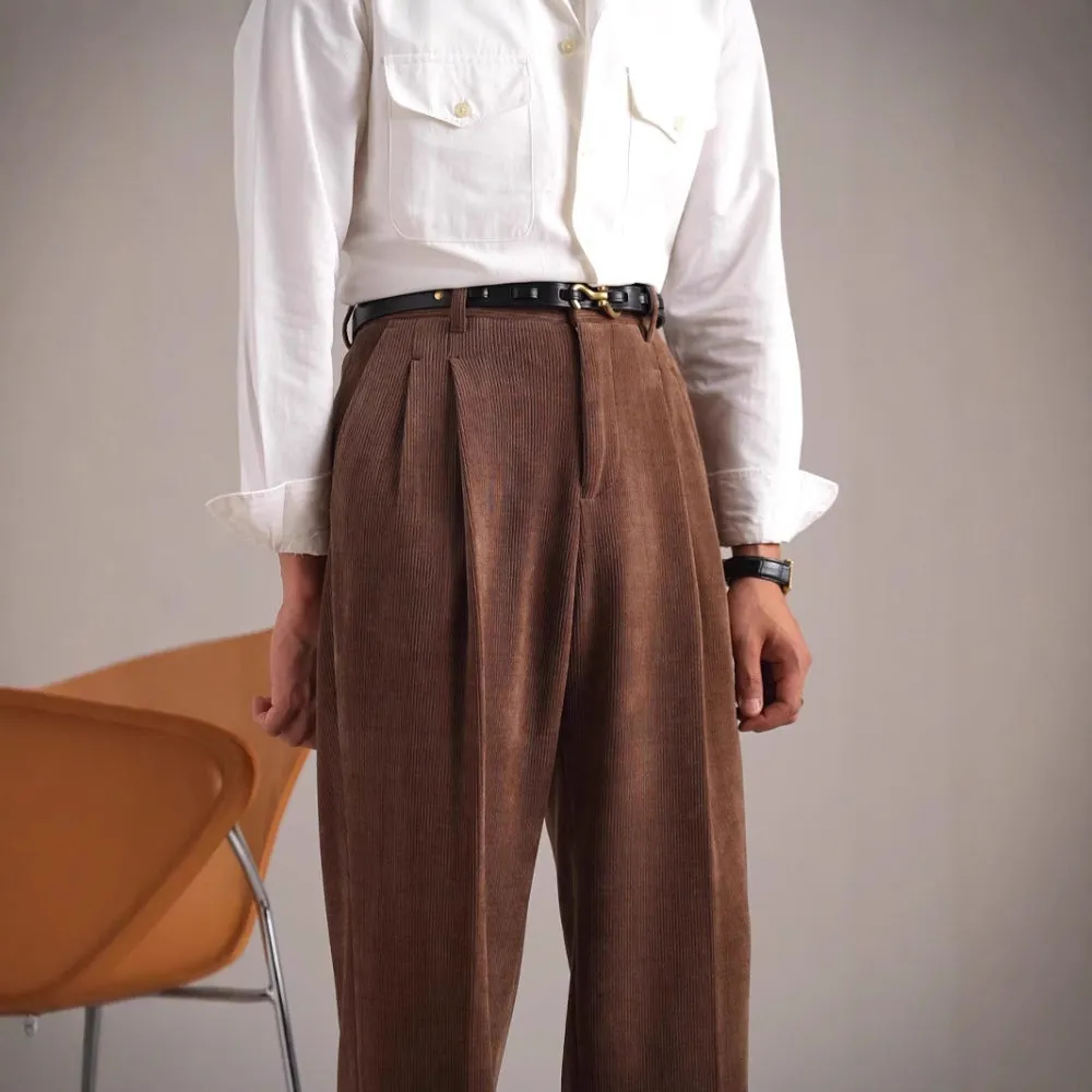 MV High Waist Corduroy Trousers