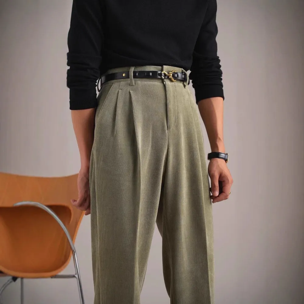 MV High Waist Corduroy Trousers