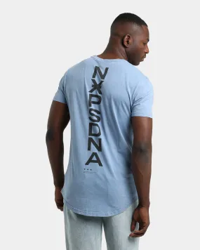 Nena And Pasadena Impulsive Cape Back T-Shirt Acid Faded Denim