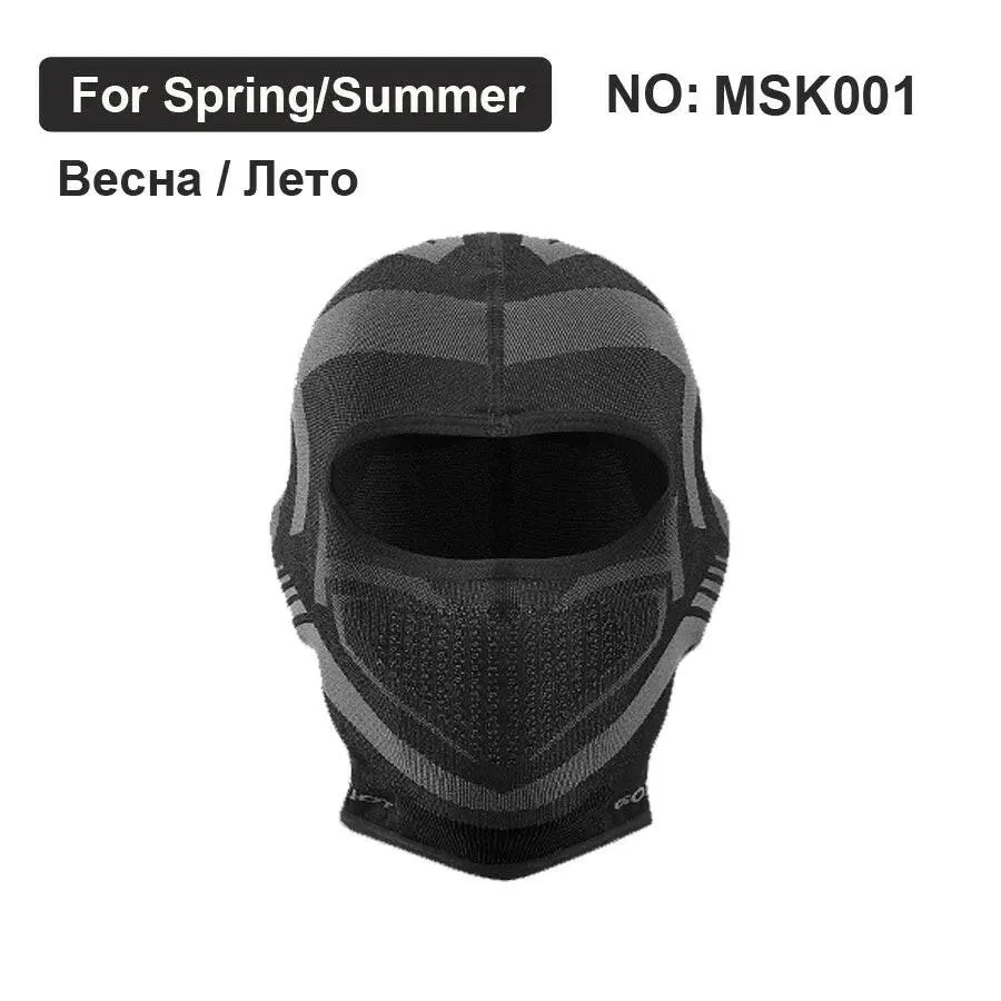 NEWBOLER Winter Thermal Cycling Face Mask Balaclava Head Cover Ski Bicycle Motocycle Windproof Soft Warm MTB Bike Hat Headwear